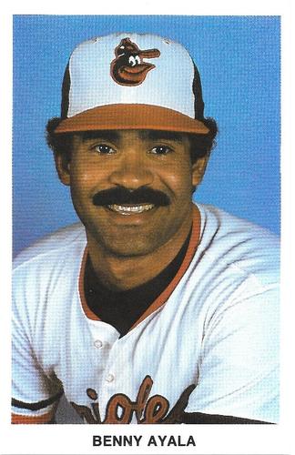 1980 Baltimore Orioles Photocards #NNO Benny Ayala Front