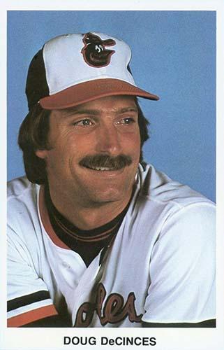 1980 Baltimore Orioles Photocards #NNO Doug DeCinces Front