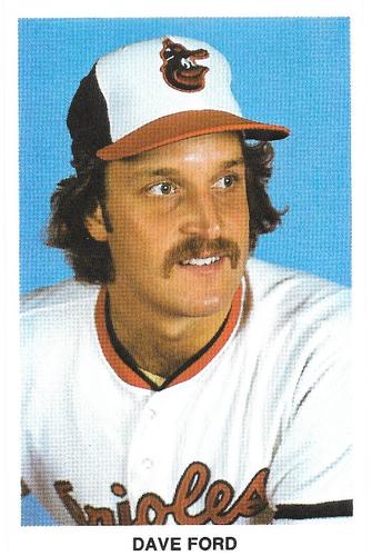 1980 Baltimore Orioles Photocards #NNO Dave Ford Front
