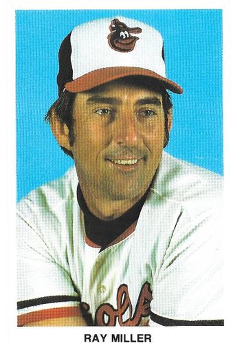 1980 Baltimore Orioles Photocards #NNO Ray Miller Front