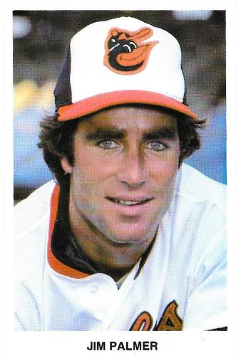 1980 Baltimore Orioles Photocards #NNO Jim Palmer Front