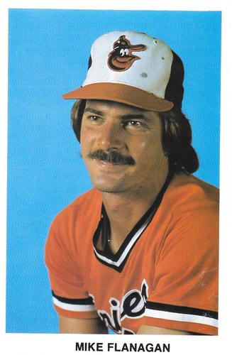 1980 Baltimore Orioles Photocards #NNO Mike Flanagan Front