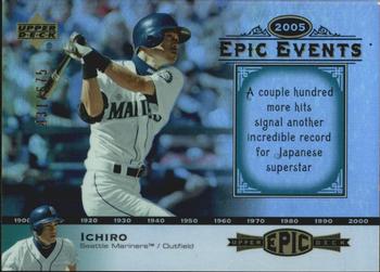 2006 Upper Deck Epic - Events #EE6 Ichiro Suzuki Front