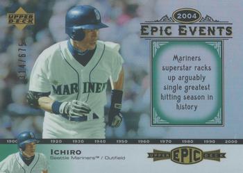 2006 Upper Deck Epic - Events #EE29 Ichiro Suzuki Front