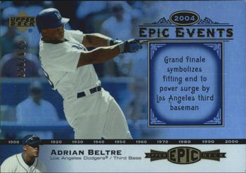 2006 Upper Deck Epic - Events #EE32 Adrian Beltre Front