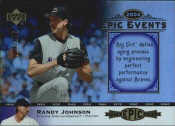 2006 Upper Deck Epic - Events #EE42 Randy Johnson Front