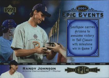 2006 Upper Deck Epic - Events #EE58 Randy Johnson Front