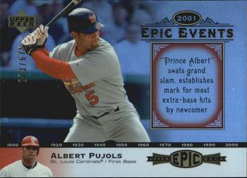 2006 Upper Deck Epic - Events #EE60 Albert Pujols Front
