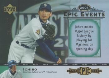 2006 Upper Deck Epic - Events #EE62 Ichiro Suzuki Front