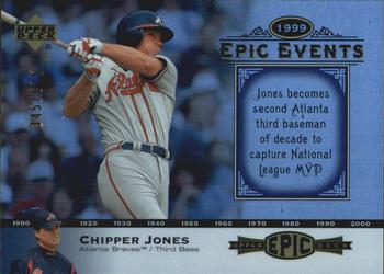 2006 Upper Deck Epic - Events #EE67 Chipper Jones Front