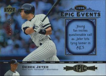 2006 Upper Deck Epic - Events #EE75 Derek Jeter Front