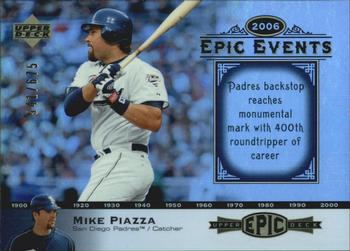 2006 Upper Deck Epic - Events #EE79 Mike Piazza Front