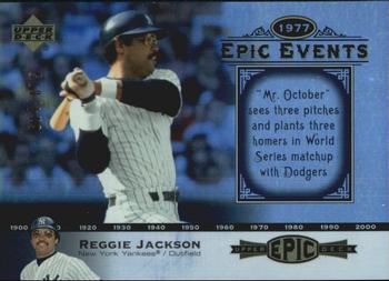 2006 Upper Deck Epic - Events #EE87 Reggie Jackson Front