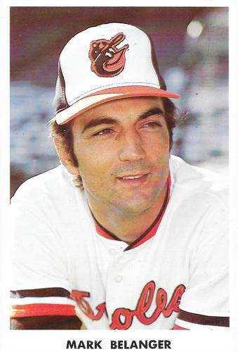 1976 Baltimore Orioles Photocards #NNO Mark Belanger Front