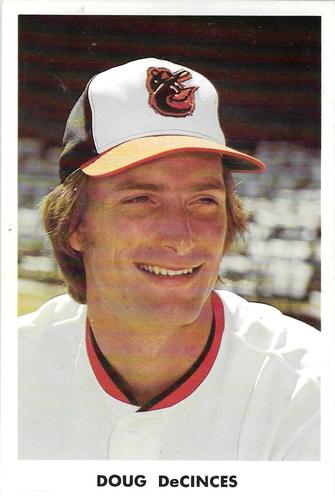 1976 Baltimore Orioles Photocards #NNO Doug DeCinces Front