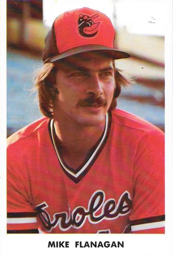 1976 Baltimore Orioles Photocards #NNO Mike Flanagan Front