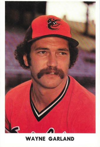 1976 Baltimore Orioles Photocards #NNO Wayne Garland Front