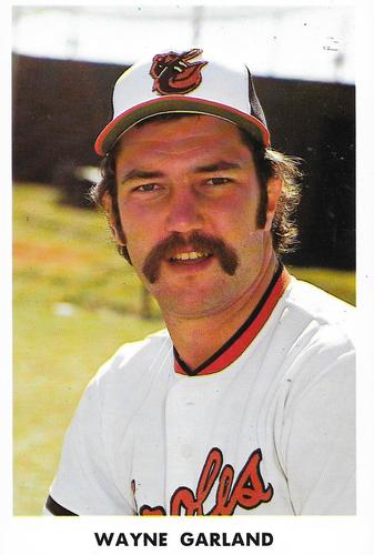 1976 Baltimore Orioles Photocards #NNO Wayne Garland Front