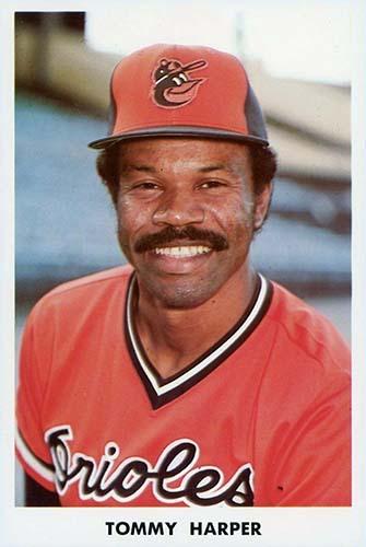 1976 Baltimore Orioles Photocards #NNO Tommy Harper Front