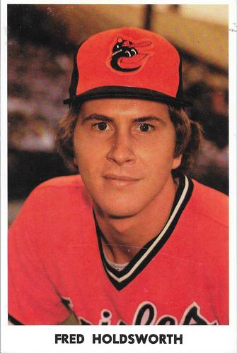 1976 Baltimore Orioles Photocards #NNO Fred Holdsworth Front