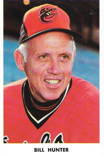 1976 Baltimore Orioles Photocards #NNO Bill Hunter Front