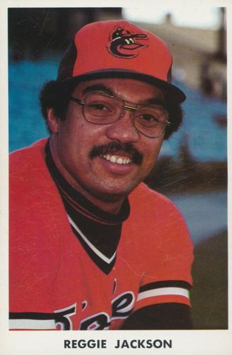 1976 Baltimore Orioles Photocards #NNO Reggie Jackson Front