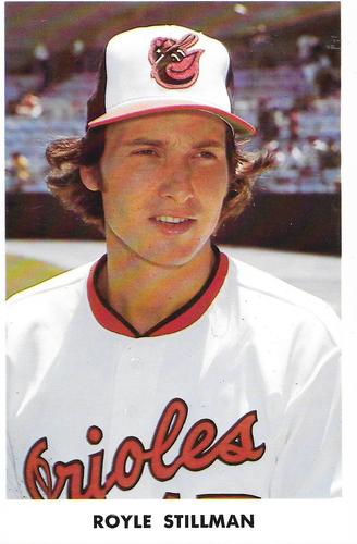 1976 Baltimore Orioles Photocards #NNO Royle Stillman Front