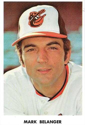 1975 Baltimore Orioles Photocards #NNO Mark Belanger Front