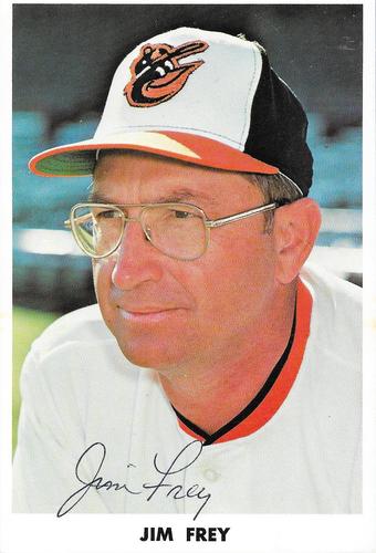 1975 Baltimore Orioles Photocards #NNO Jim Frey Front