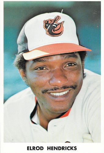 1975 Baltimore Orioles Photocards #NNO Elrod Hendricks Front