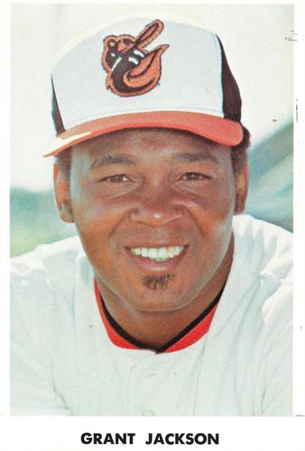 1975 Baltimore Orioles Photocards #NNO Grant Jackson Front