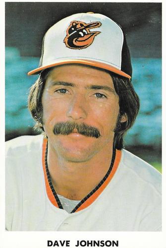 1975 Baltimore Orioles Photocards #NNO Dave Johnson Front