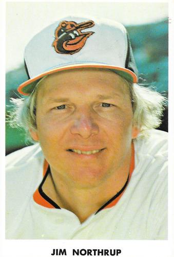 1975 Baltimore Orioles Photocards #NNO Jim Northrup Front