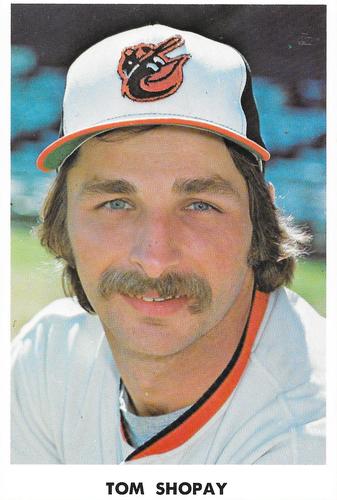 1975 Baltimore Orioles Photocards #NNO Tom Shopay Front