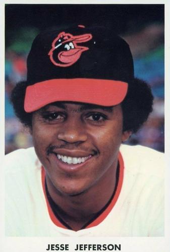 1974 Baltimore Orioles Photocards #NNO Jesse Jefferson Front