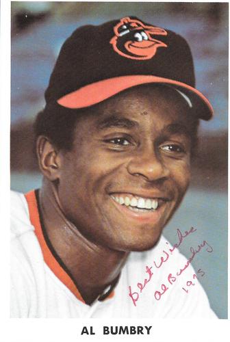 1973 Baltimore Orioles Photocards #NNO Al Bumbry Front