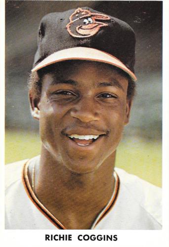 1972 Baltimore Orioles Photocards #NNO Richie Coggins Front