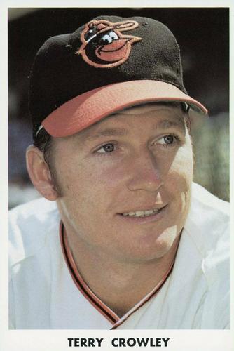 1972 Baltimore Orioles Photocards #NNO Terry Crowley Front
