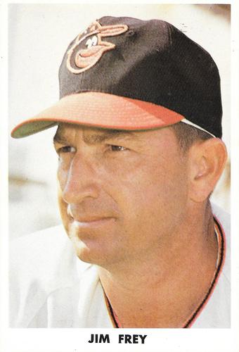 1972 Baltimore Orioles Photocards #NNO Jim Frey Front
