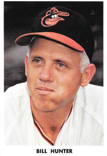 1972 Baltimore Orioles Photocards #NNO Bill Hunter Front