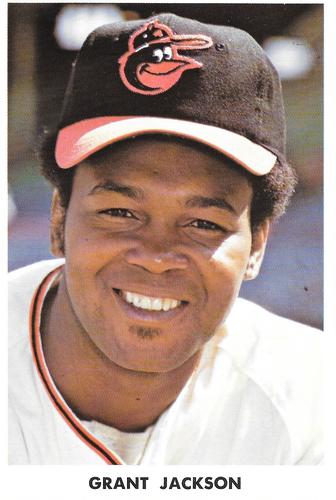 1972 Baltimore Orioles Photocards #NNO Grant Jackson Front