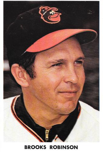 1972 Baltimore Orioles Photocards #NNO Brooks Robinson Front