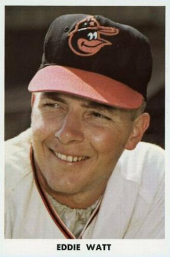1972 Baltimore Orioles Photocards #NNO Eddie Watt Front