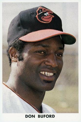 1971 Baltimore Orioles Photocards #NNO Don Buford Front