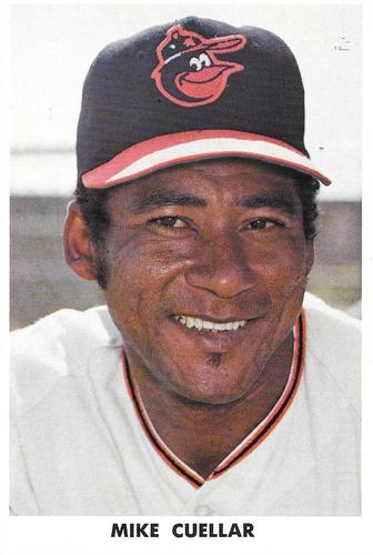 1971 Baltimore Orioles Photocards #NNO Mike Cuellar Front