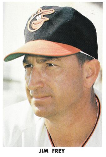 1971 Baltimore Orioles Photocards #NNO Jim Frey Front