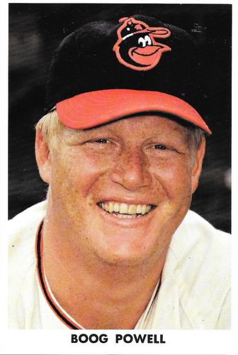 1971 Baltimore Orioles Photocards #NNO Boog Powell Front