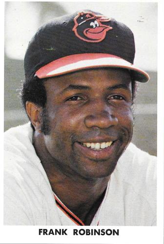 1971 Baltimore Orioles Photocards #NNO Frank Robinson Front