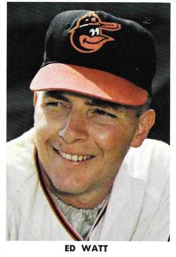 1971 Baltimore Orioles Photocards #NNO Ed Watt Front