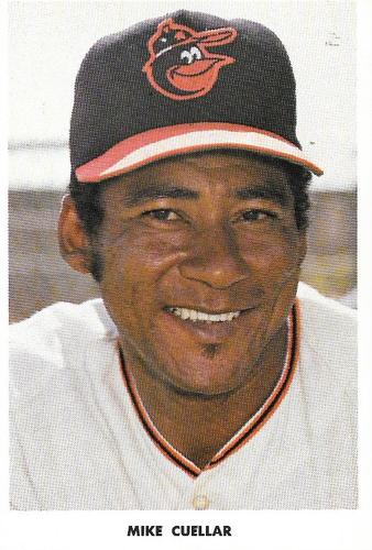 1970 Baltimore Orioles Photocards #NNO Mike Cuellar Front